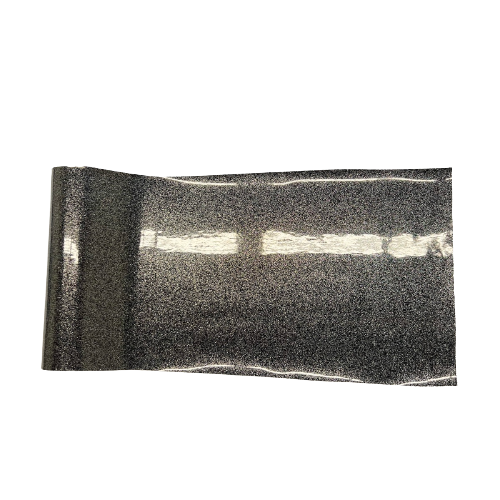Black Sparkle Glitter Vinyl Fabric - Fashion Fabrics LLC