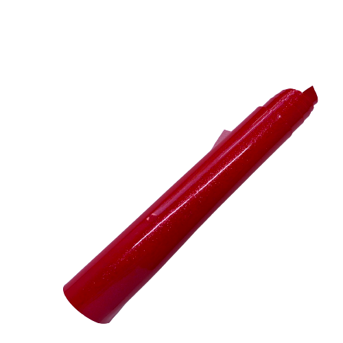 Rose Red Sparkle Glitter Vinyl Fabric - Fashion Fabrics LLC