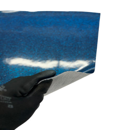 Royal Blue Sparkle Glitter Vinyl Fabric - Fashion Fabrics LLC