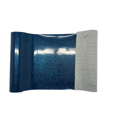 Royal Blue Sparkle Glitter Vinyl Fabric - Fashion Fabrics LLC
