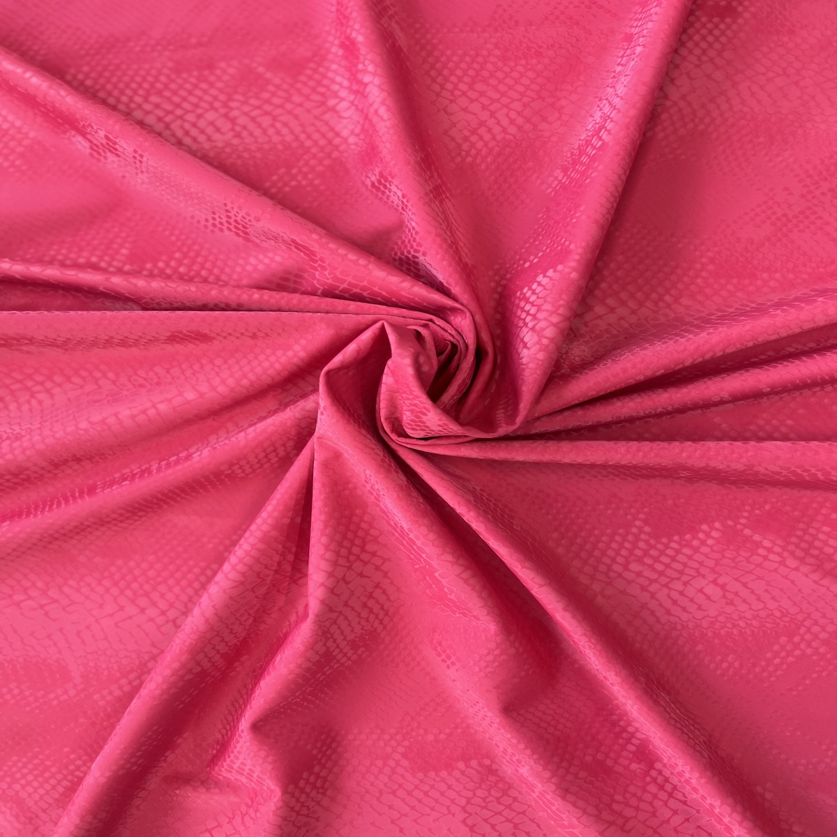 Fuchsia Matte Serpente Snakeskin Spandex Fabric - Fashion Fabrics LLC
