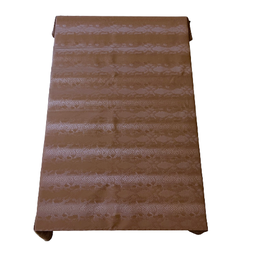 Chocolate Brown Matte Serpente Snakeskin Spandex Fabric - Fashion Fabrics LLC