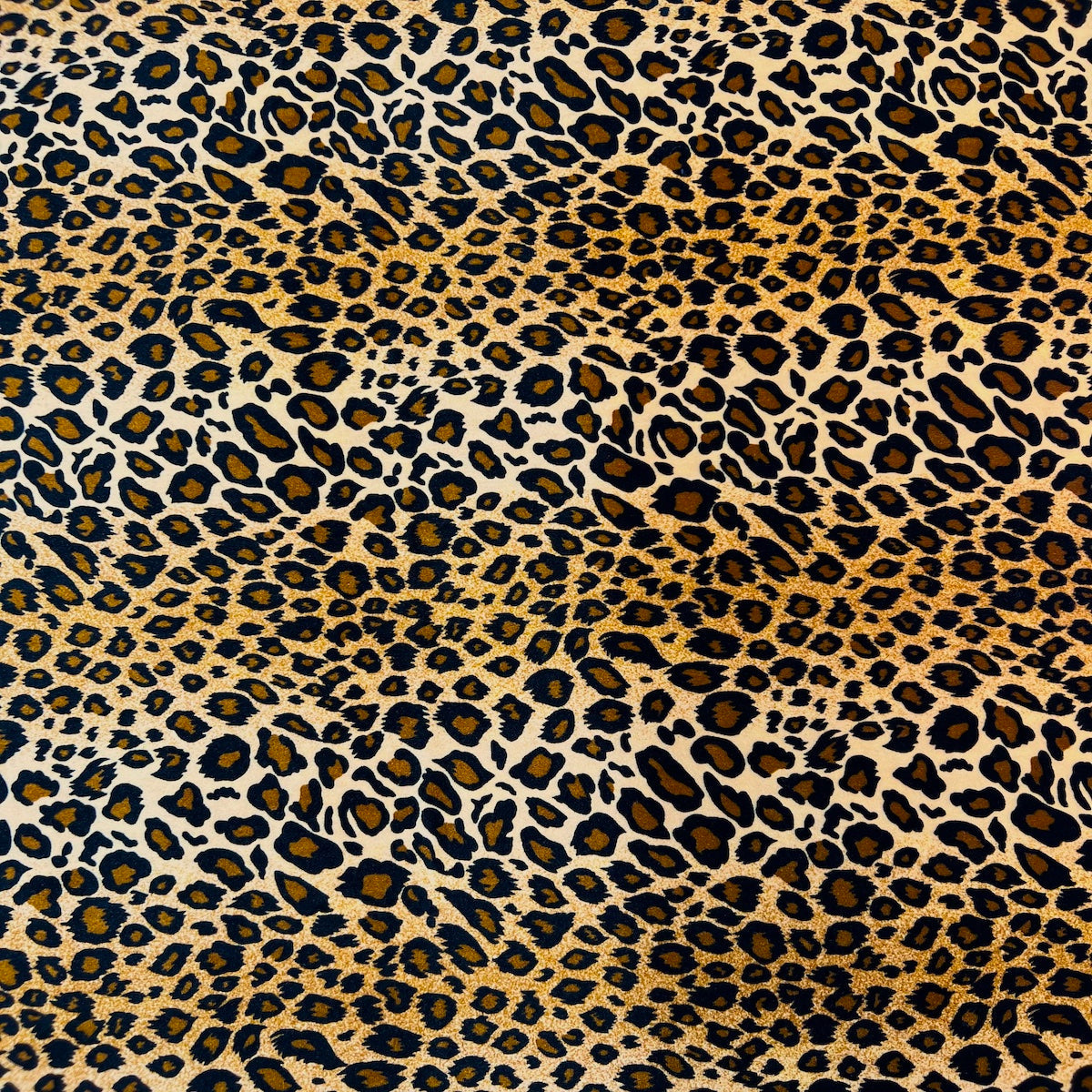 Wild Leopard Print Stretch Velvet Fabric - Fashion Fabrics LLC