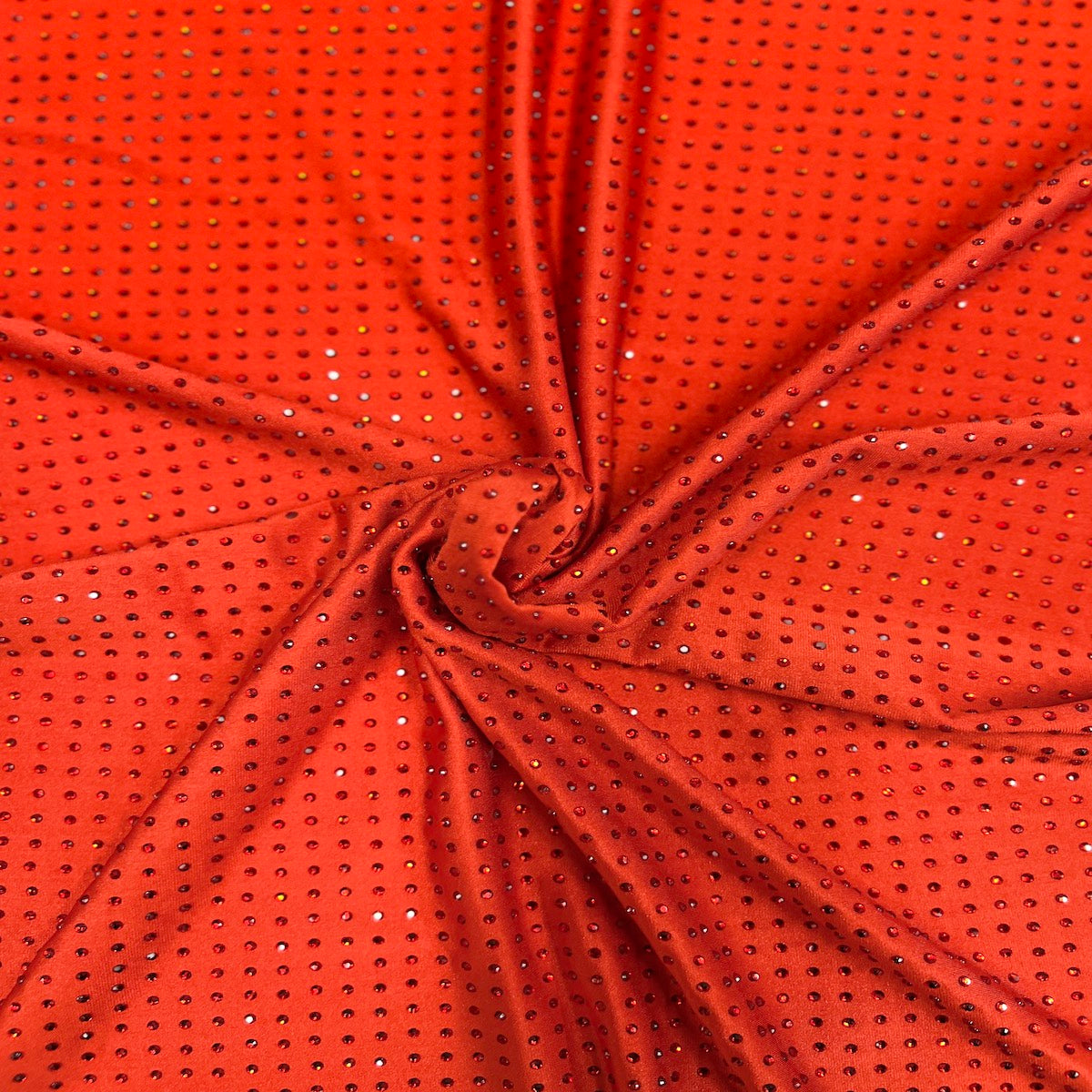 Red Rhinestone Apparel Spandex Fabric – Fashion Fabrics LLC