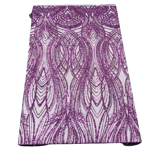 Gold Selena Geometric Wave Stretch Sequins Prom Couture Fabric – Fashion  Fabrics LLC