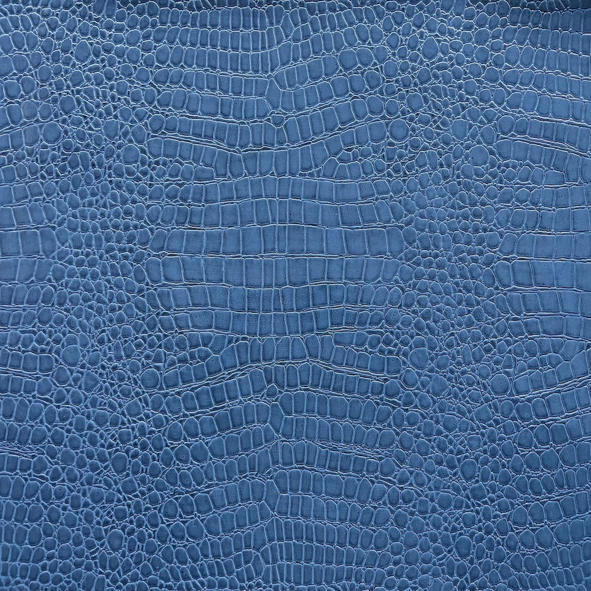 Faux Crocodile Vinyl Fabric