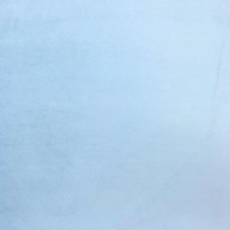 Baby Blue Smooth Minky Faux Fur Fabric - Fashion Fabrics Los Angeles