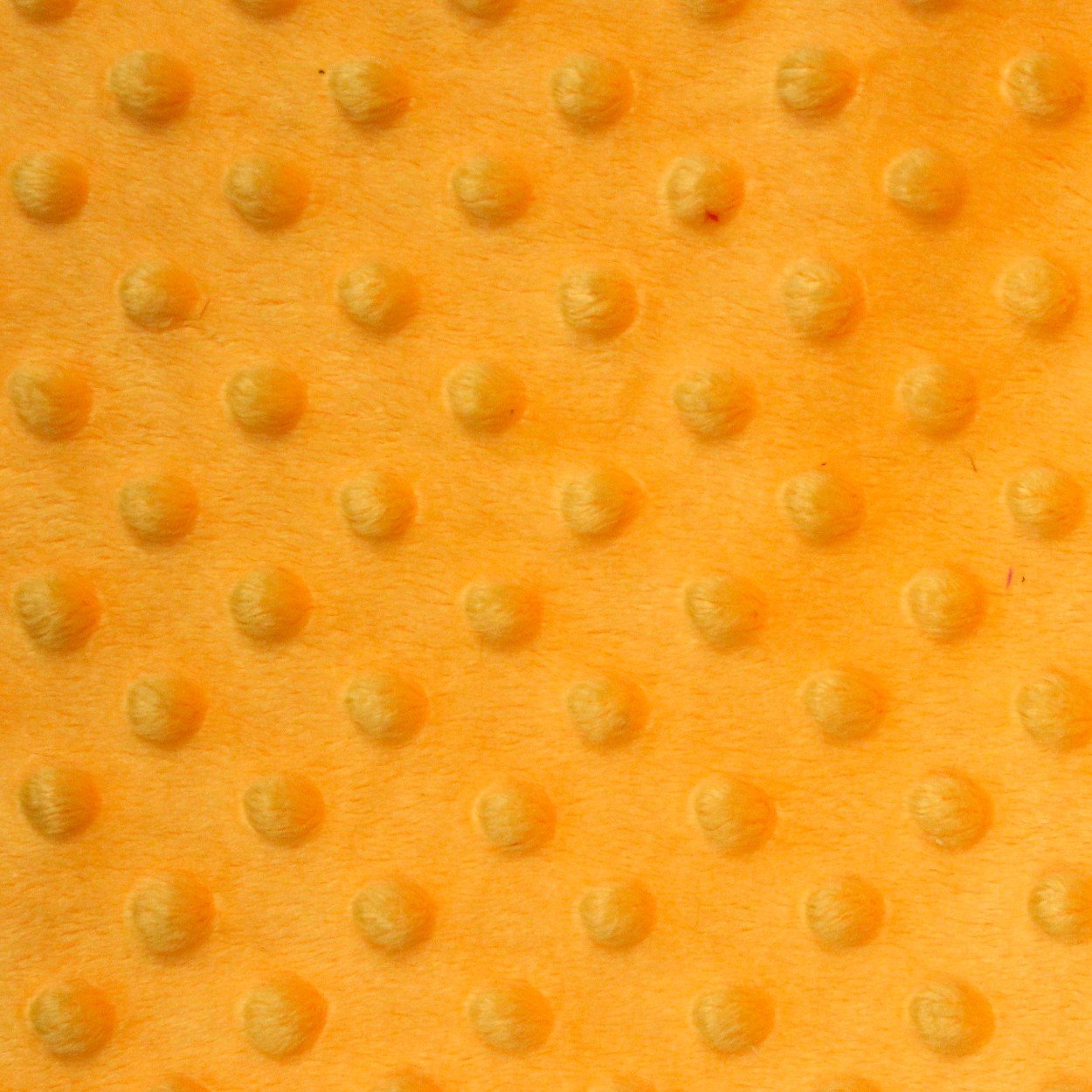 Mango Yellow Minky Dimple Dot Fabric - Fashion Fabrics Los Angeles