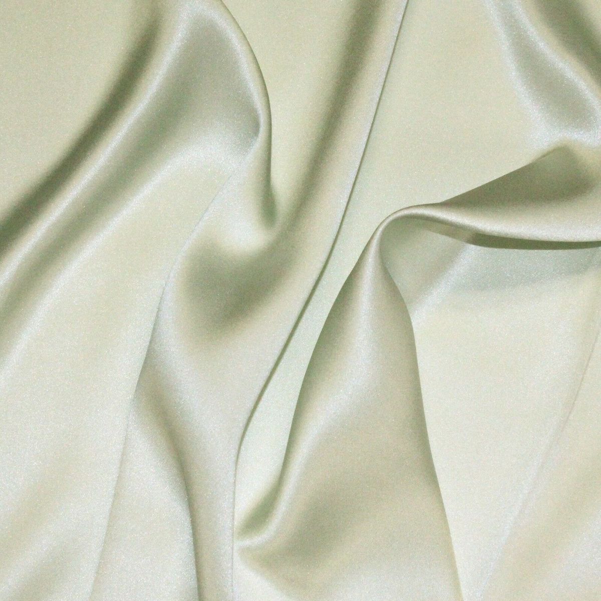 Mint Green Silk Charmeuse Fabric - Fashion Fabrics Los Angeles