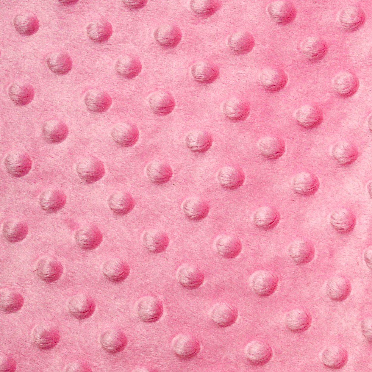 Pink Minky Dimple Dot Fabric - Fashion Fabrics Los Angeles