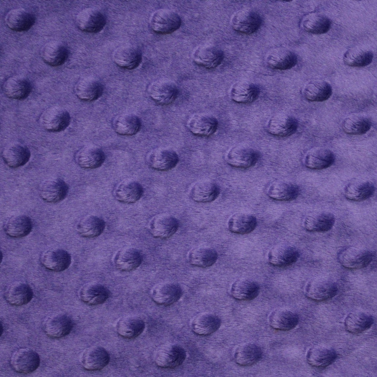 Purple Minky Dimple Dot Fabric - Fashion Fabrics Los Angeles