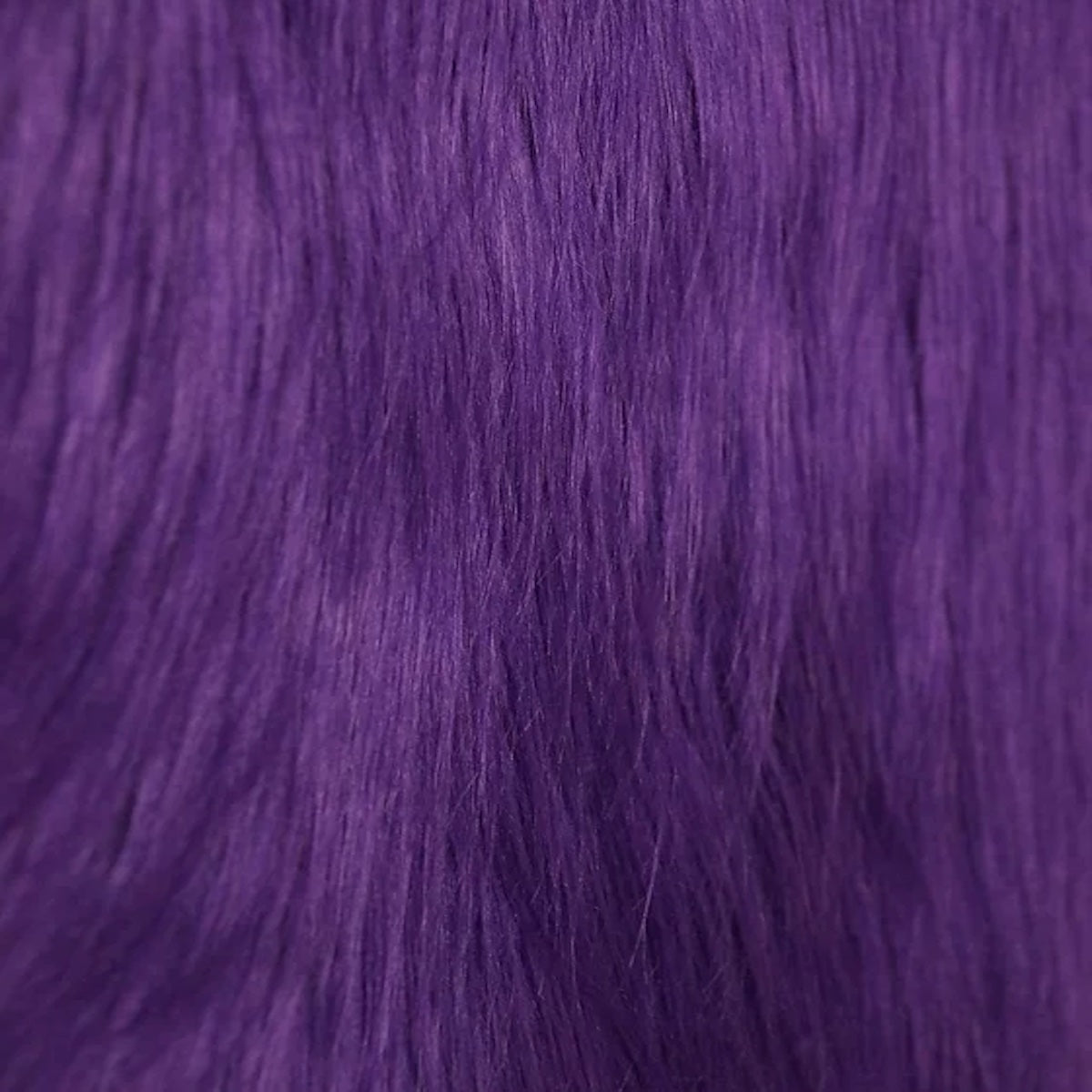 Purple Shaggy Long Pile Faux Fur Fabric (4") - Fashion Fabrics LLC
