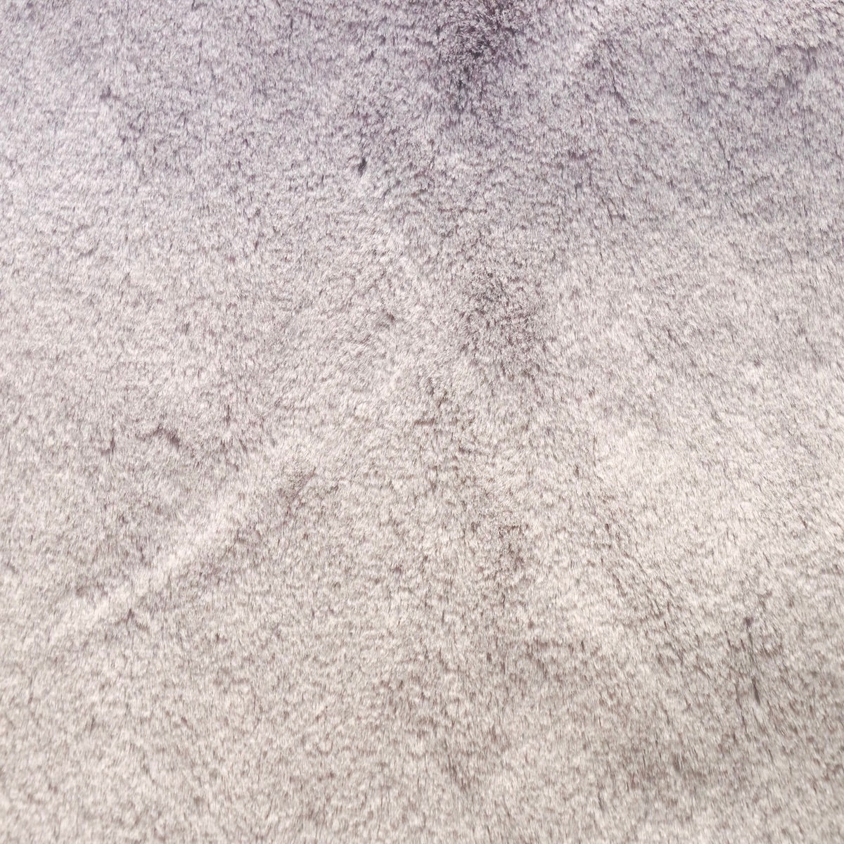 Gray Rex Rabbit Minky Faux Fur Fabric - Fashion Fabrics LLC