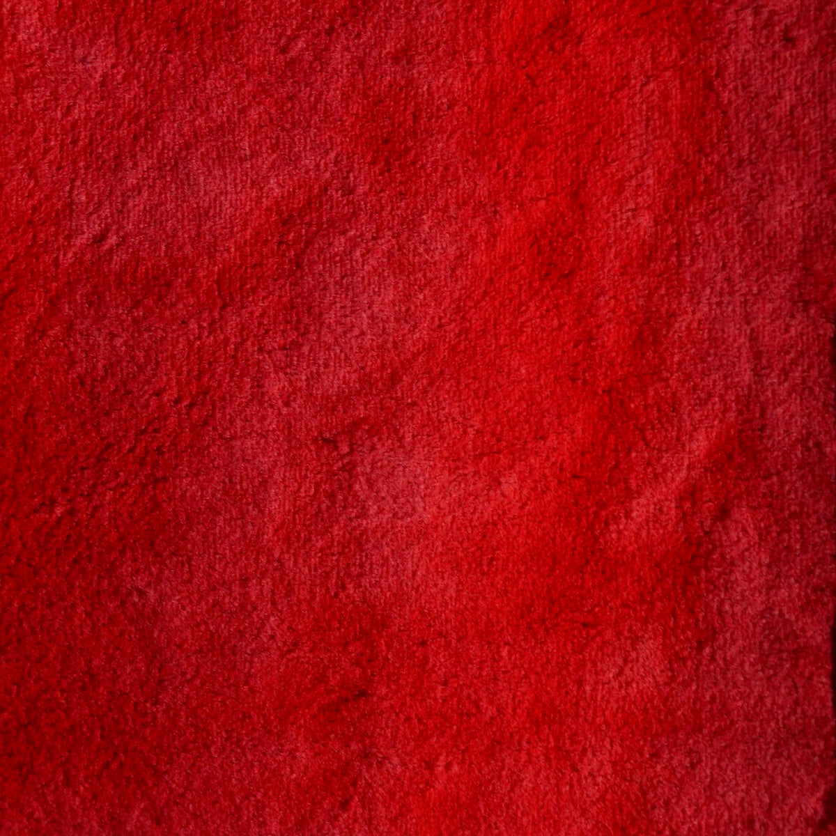 Red Rex Rabbit Minky Faux Fur Fabric - Fashion Fabrics LLC