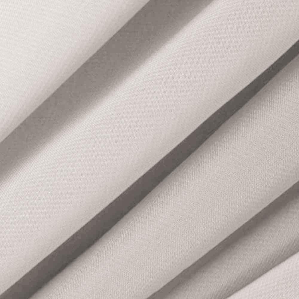 Silver Stretch Chiffon Fabric - Fashion Fabrics Los Angeles