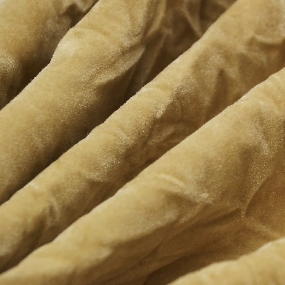 Tan Beige Crushed Velvet Flocking Fabric - Fashion Fabrics LLC