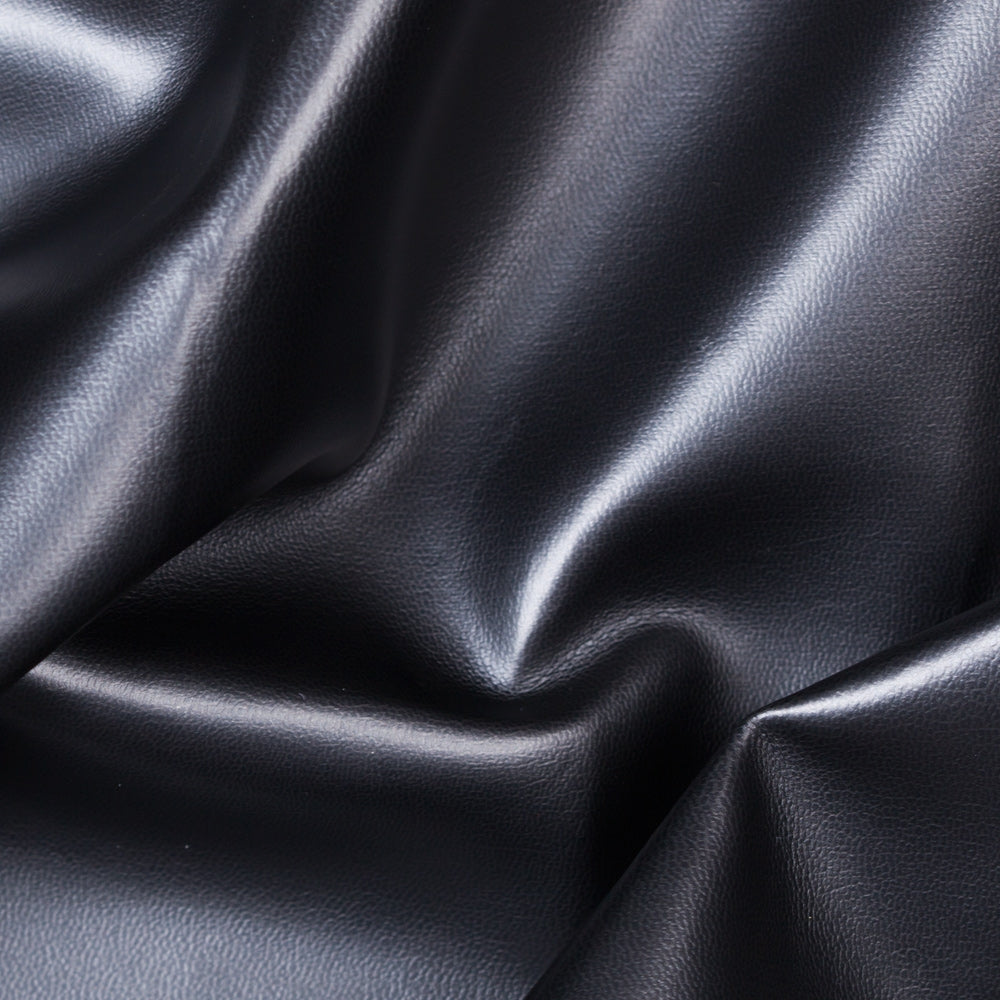 Black Soft Skin Vinyl Fabric - Fashion Fabrics Los Angeles