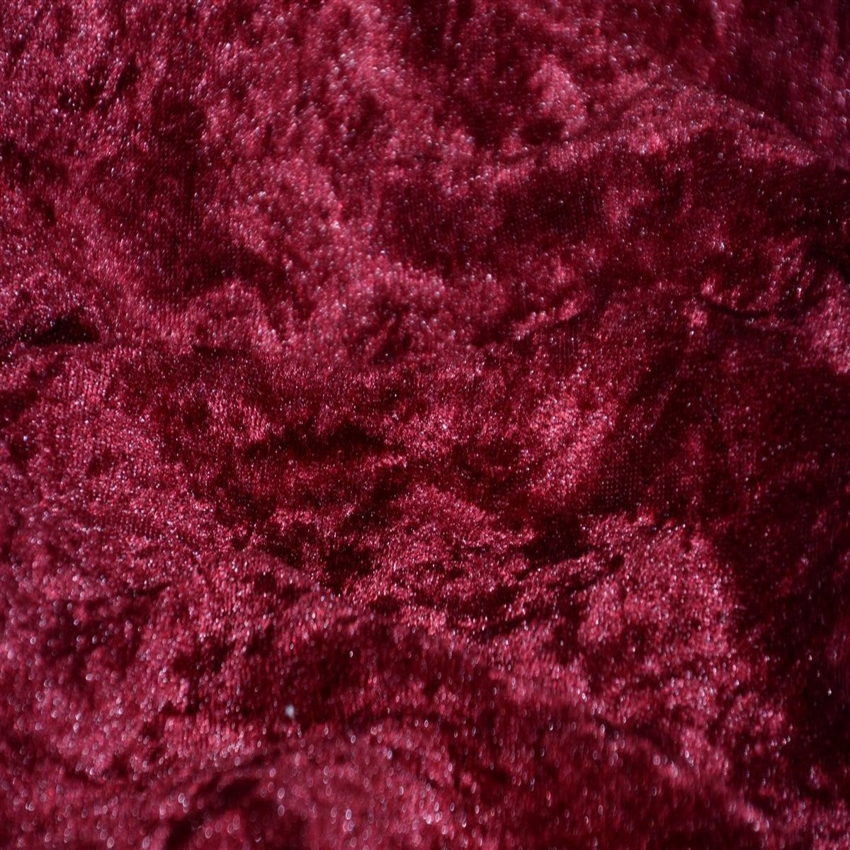 Burgundy Panne Crush Stretch Velvet Fabric - Fashion Fabrics Los Angeles