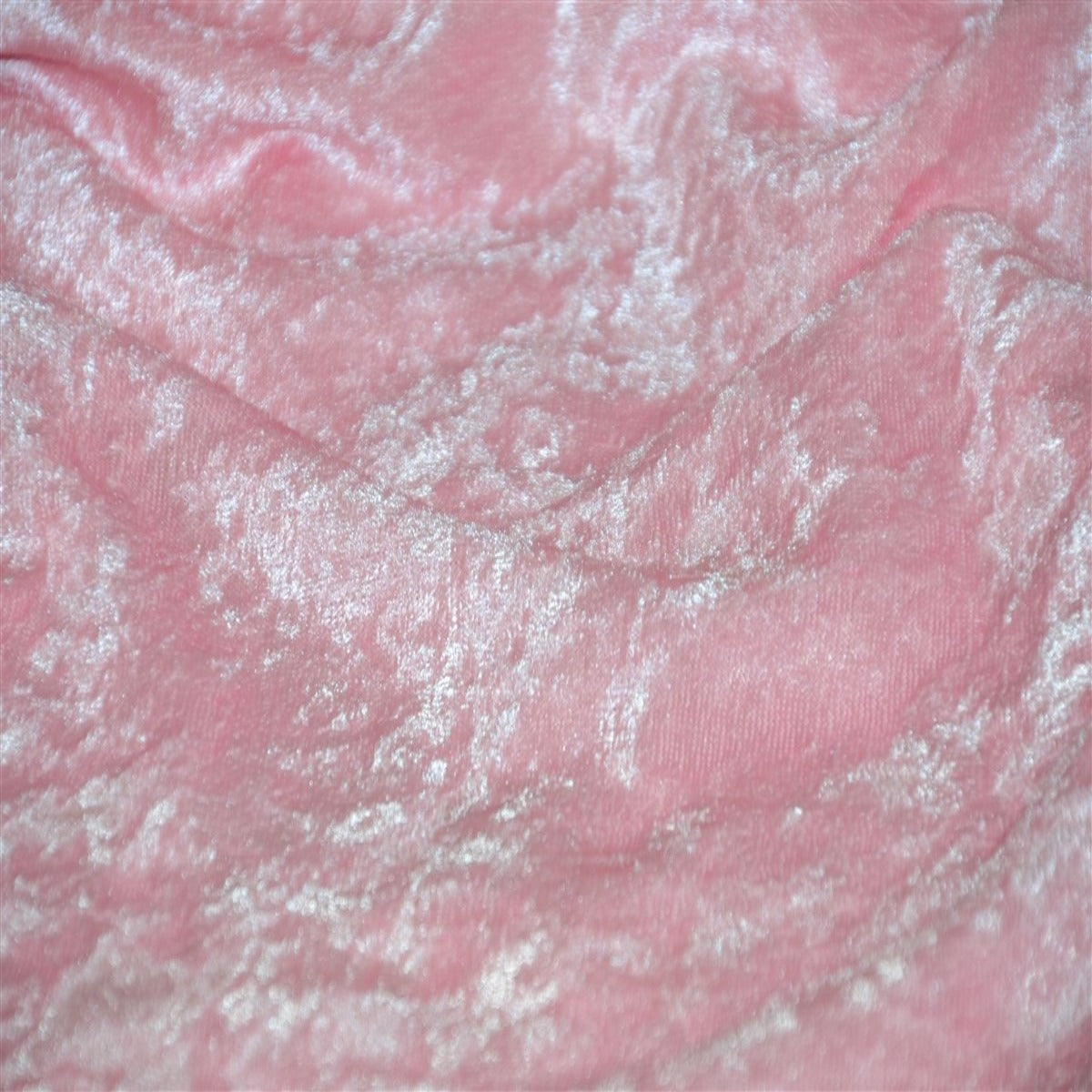 Pink Panne Crush Stretch Velvet Fabric - Fashion Fabrics Los Angeles