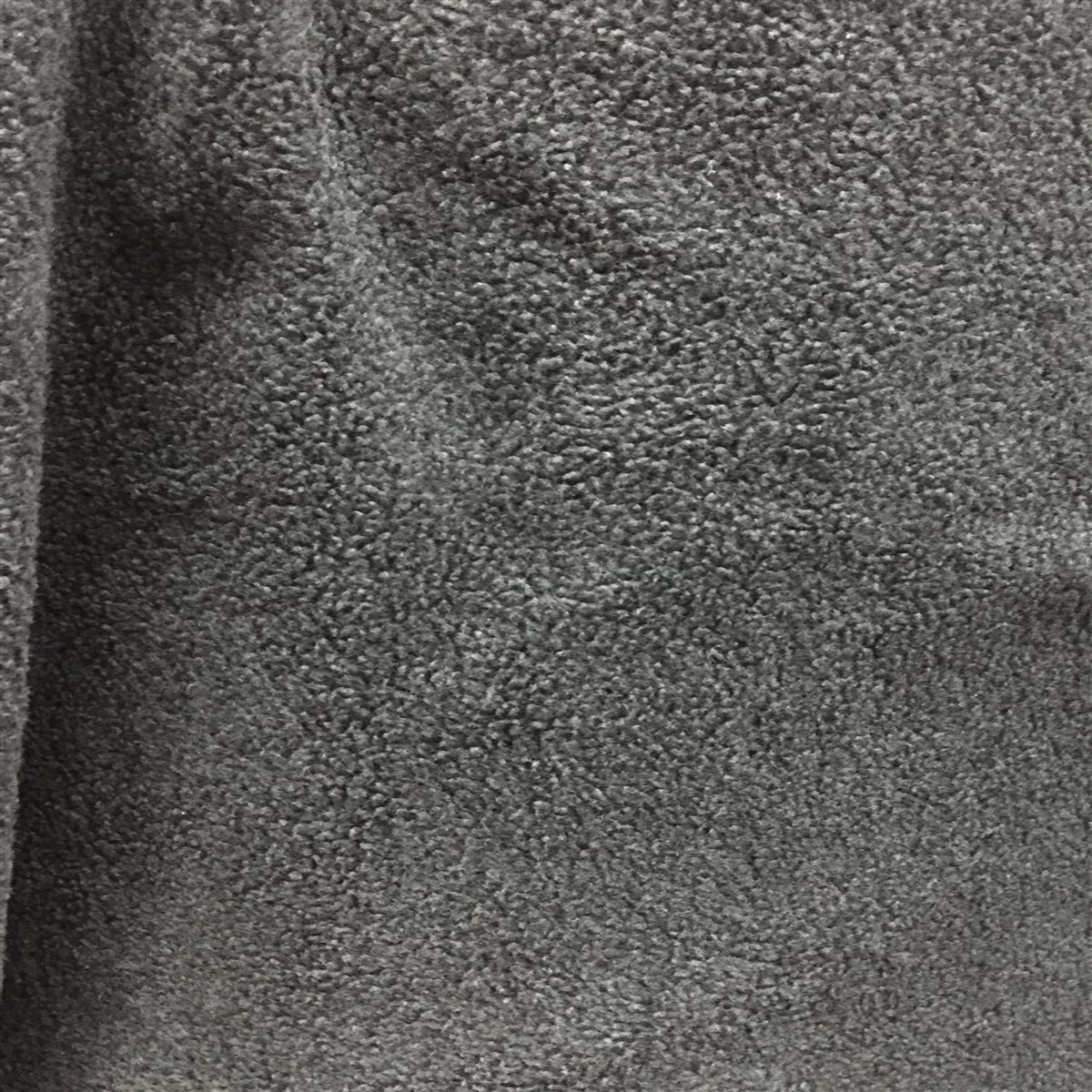 Charcoal Solid Anti Pill Polar Fleece Fabric - Fashion Fabrics Los Angeles