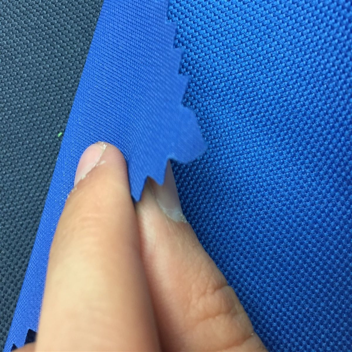 Royal Blue Marine PVC Vinyl Canvas Waterproof Outdoor Fabric - Fashion Fabrics Los Angeles 