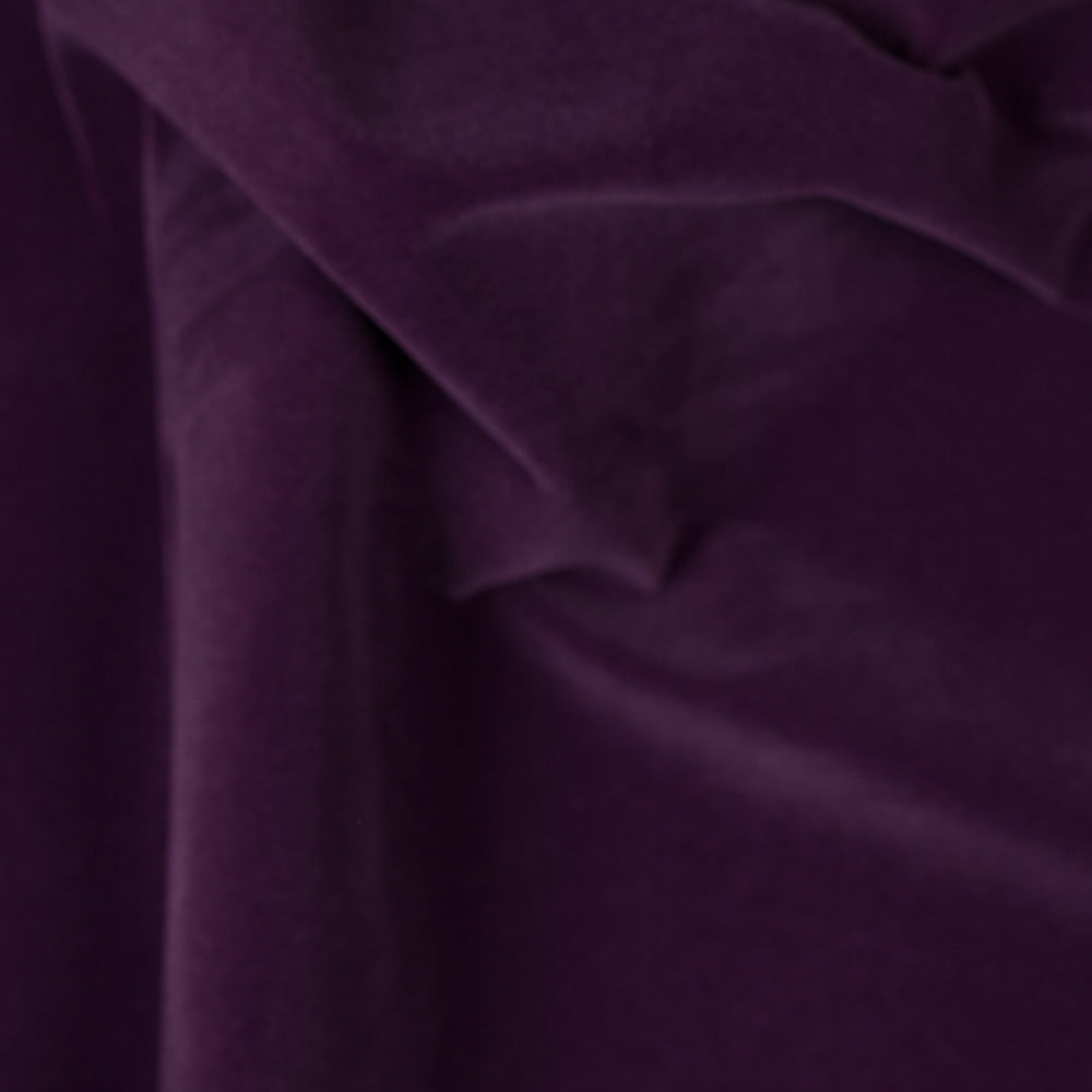 Purple Velvet Flocking Fabric - Fashion Fabrics Los Angeles