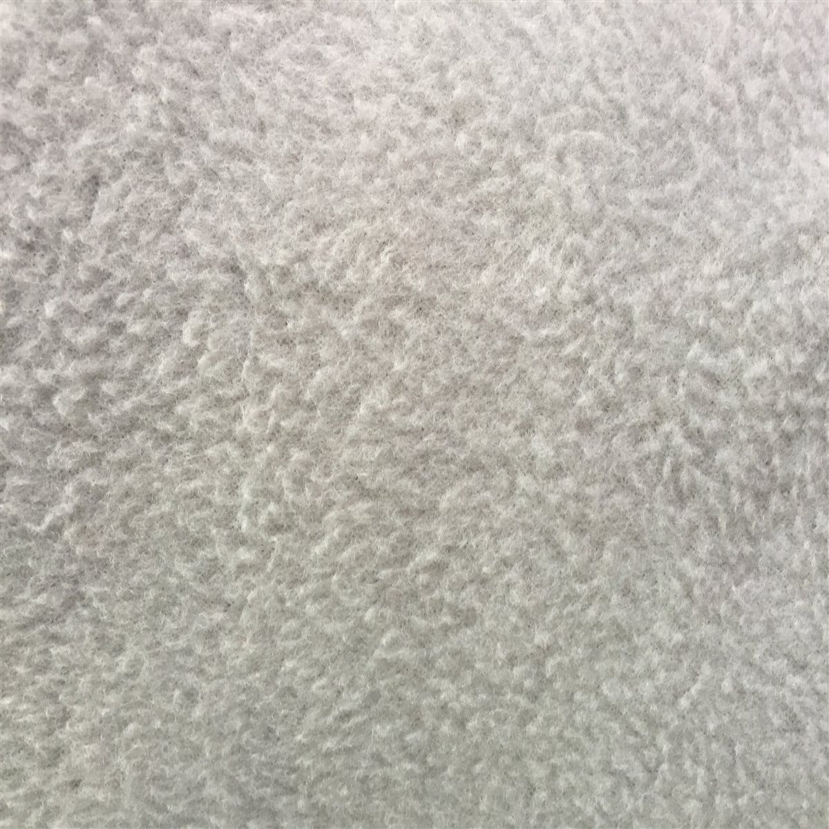 Silver Solid Anti Pill Polar Fleece Fabric - Fashion Fabrics Los Angeles