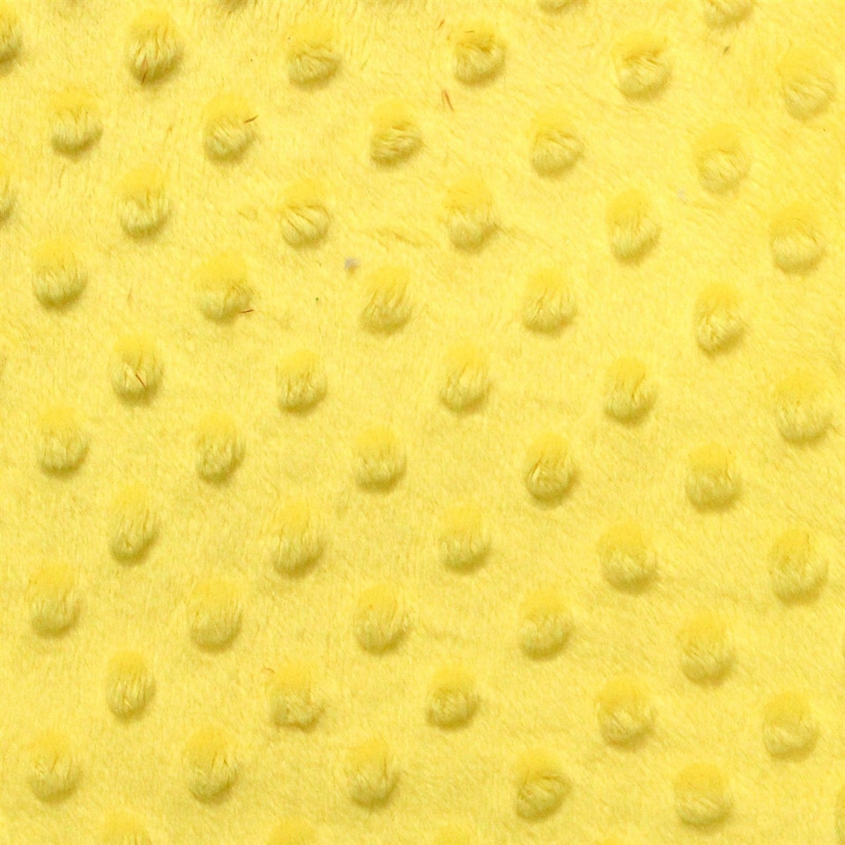 Yellow Minky Dimple Dot Fabric - Fashion Fabrics Los Angeles 