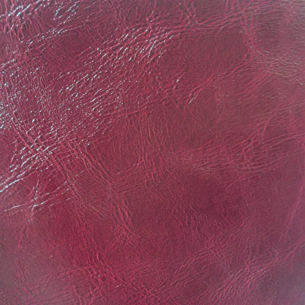 Wine Distressed Faux Leather Fabric - Fashion Fabrics Los Angeles