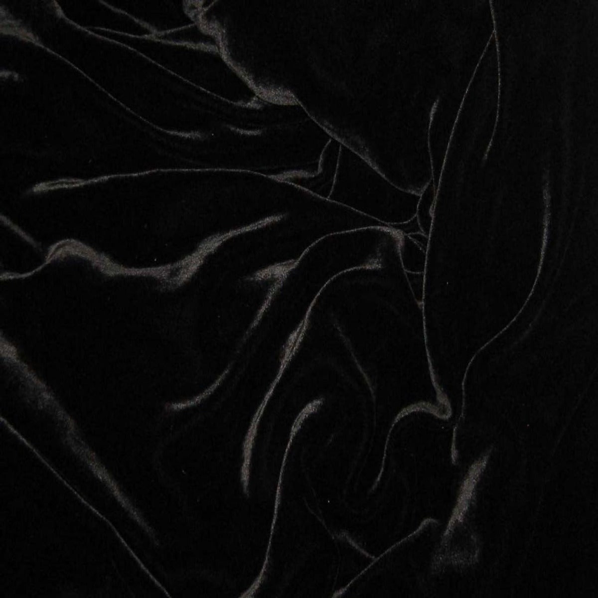 Black Silk Velvet Fabric - Fashion Fabrics Los Angeles