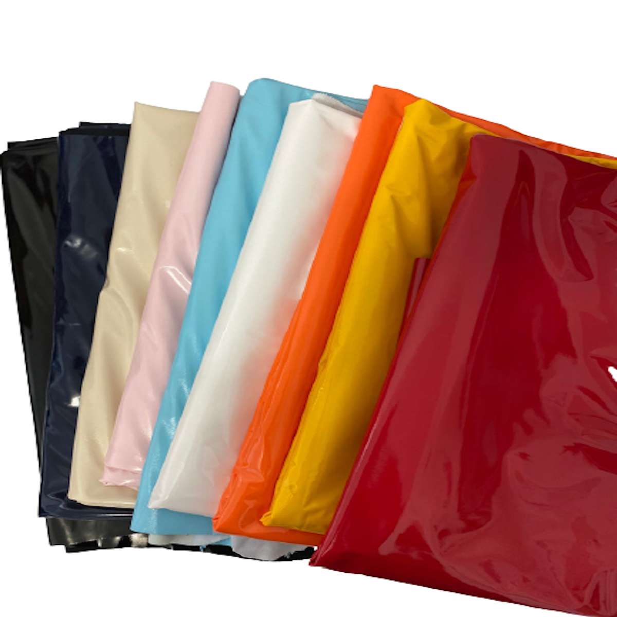 Red Faux Patent Leather Apparel Vinyl Fabric - Fashion Fabrics LLC