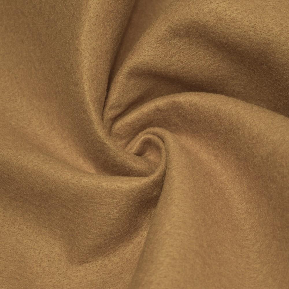 Light Caramel Solid Acrylic Felt Fabric - Fashion Fabrics Los Angeles