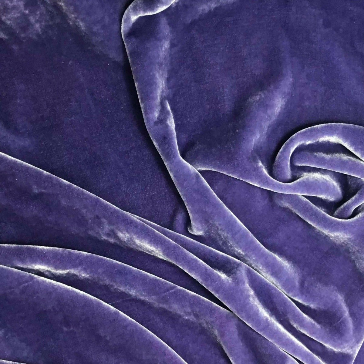 Lavender Silk Velvet Fabric - Fashion Fabrics Los Angeles