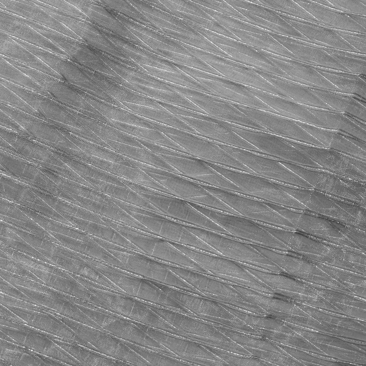 Gray Angel Striped Sheer Drapery Home Decor Fabric - Fashion Fabrics Los Angeles