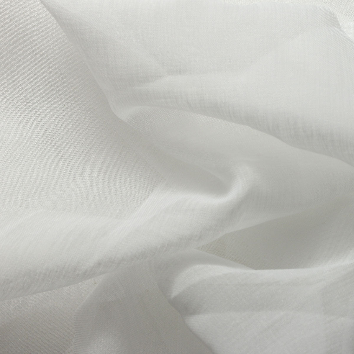 White Raindrop Sheer Drapery Home Decor Fabric - Fashion Fabrics Los Angeles