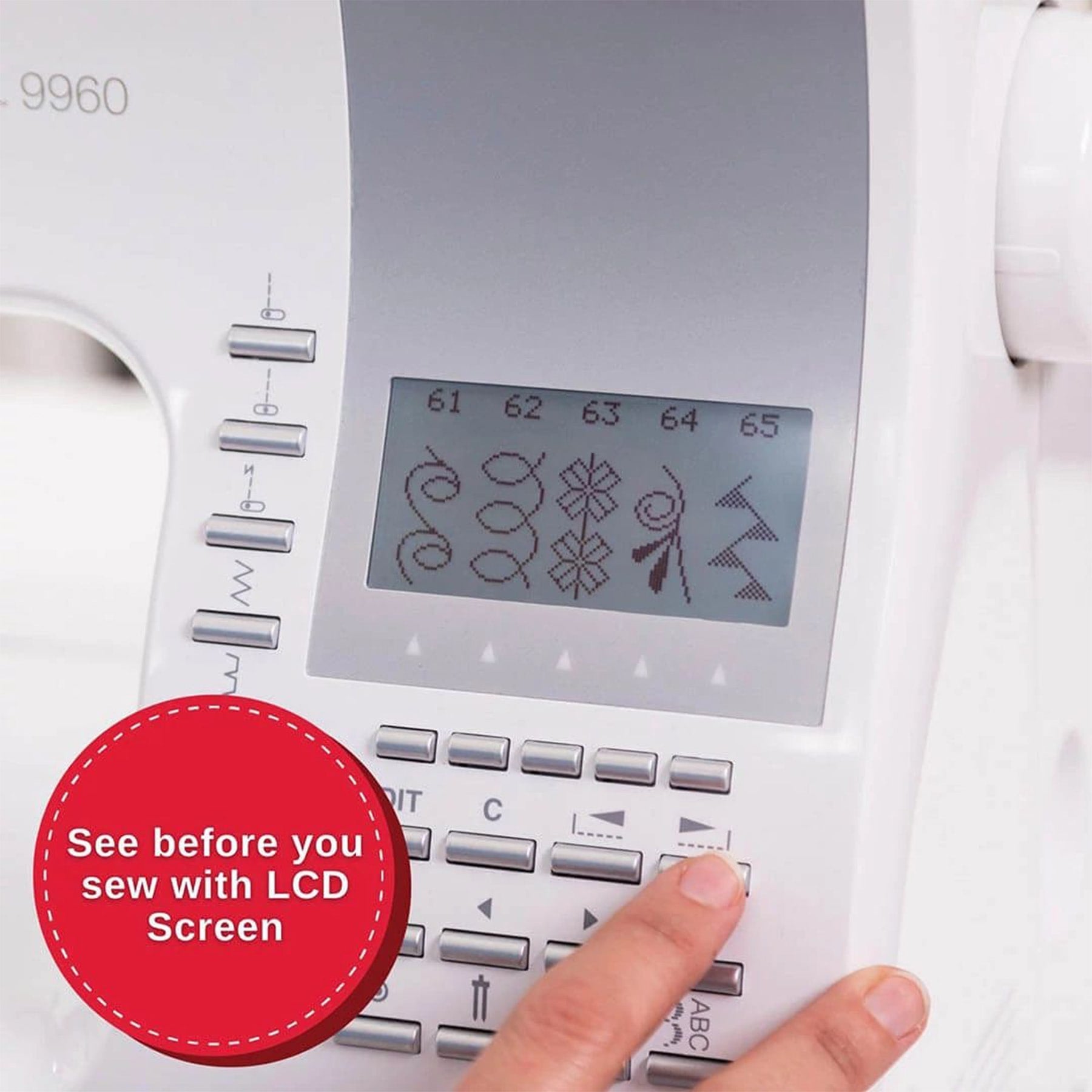 SINGER® Quantum Stylist 9960 Sewing Machine with Extension Table