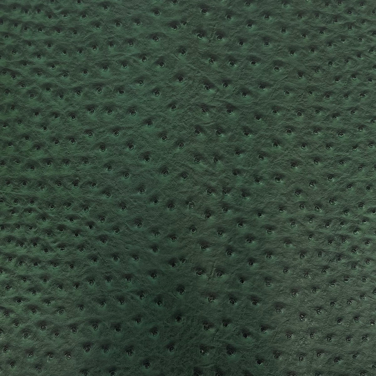 Tela de vinilo de piel sintética de avestruz Saratoga verde cazador 