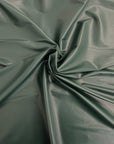 Tissu vinyle en similicuir extensible bidirectionnel vert chasseur 