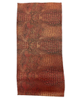 Or rose | Tissu vinyle en similicuir bicolore Bronze Mugger Gator