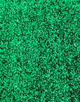 Kelly verde | Tela rodeo de terciopelo elástico bordado con lentejuelas verde cazador