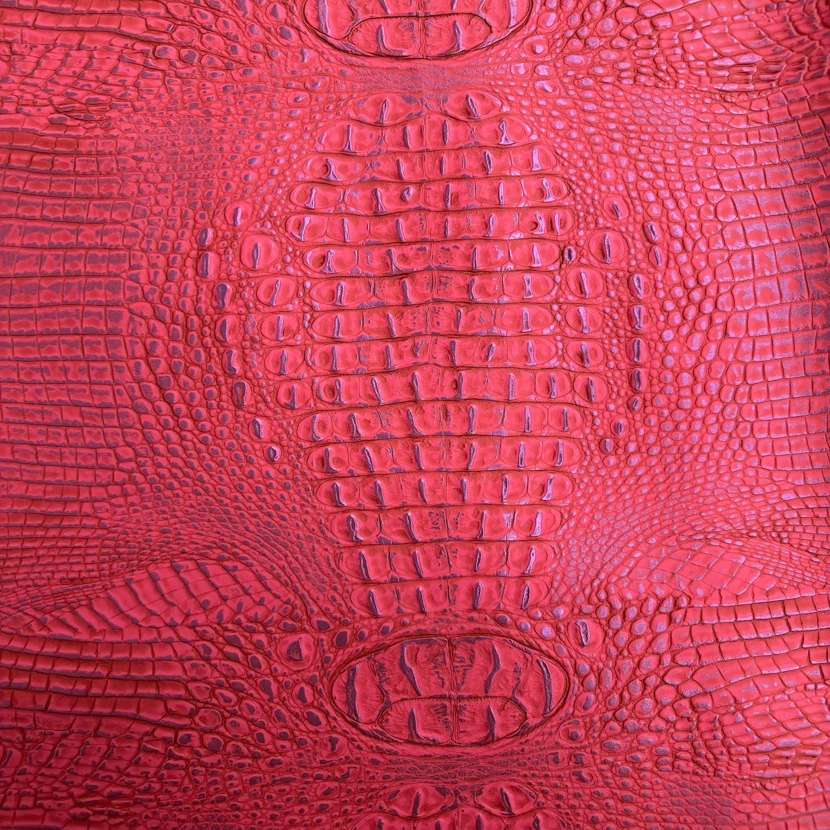 Rose vif | Tissu vinyle en similicuir bicolore Gator Lavande Mugger