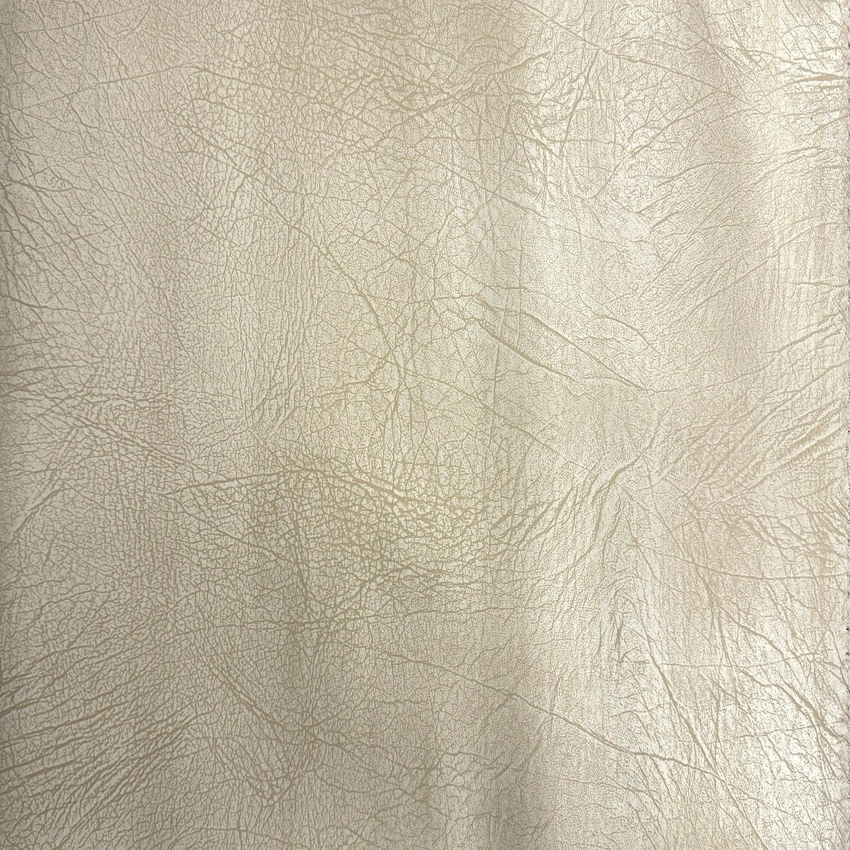 Tissu vinyle en suède imitation cuir vintage beige vieilli