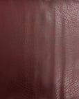 Tela de vinilo de gamuza de cuero sintético desgastada vintage burdeos