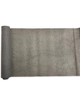 Tela de vinilo de gamuza de cuero sintético desgastada vintage gris