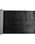 Tela de vinilo de gamuza de imitación de cuero desgastada vintage negra