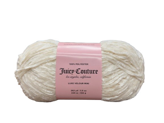 Juicy Couture Luxe Velour Mini Yarn - 262 Yards