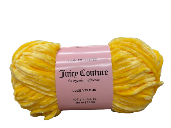 Juicy Couture Luxe Velour Yarn - 107 Yards