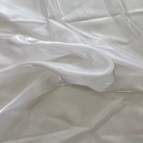 Crystalized Reflective Liquid Organza Fabric