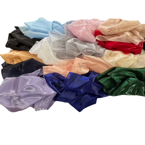 Crystalized Reflective Liquid Organza Fabric