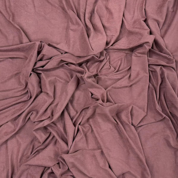 stretch jersey dress fabric Stretch Micro Suede Knit Fabric